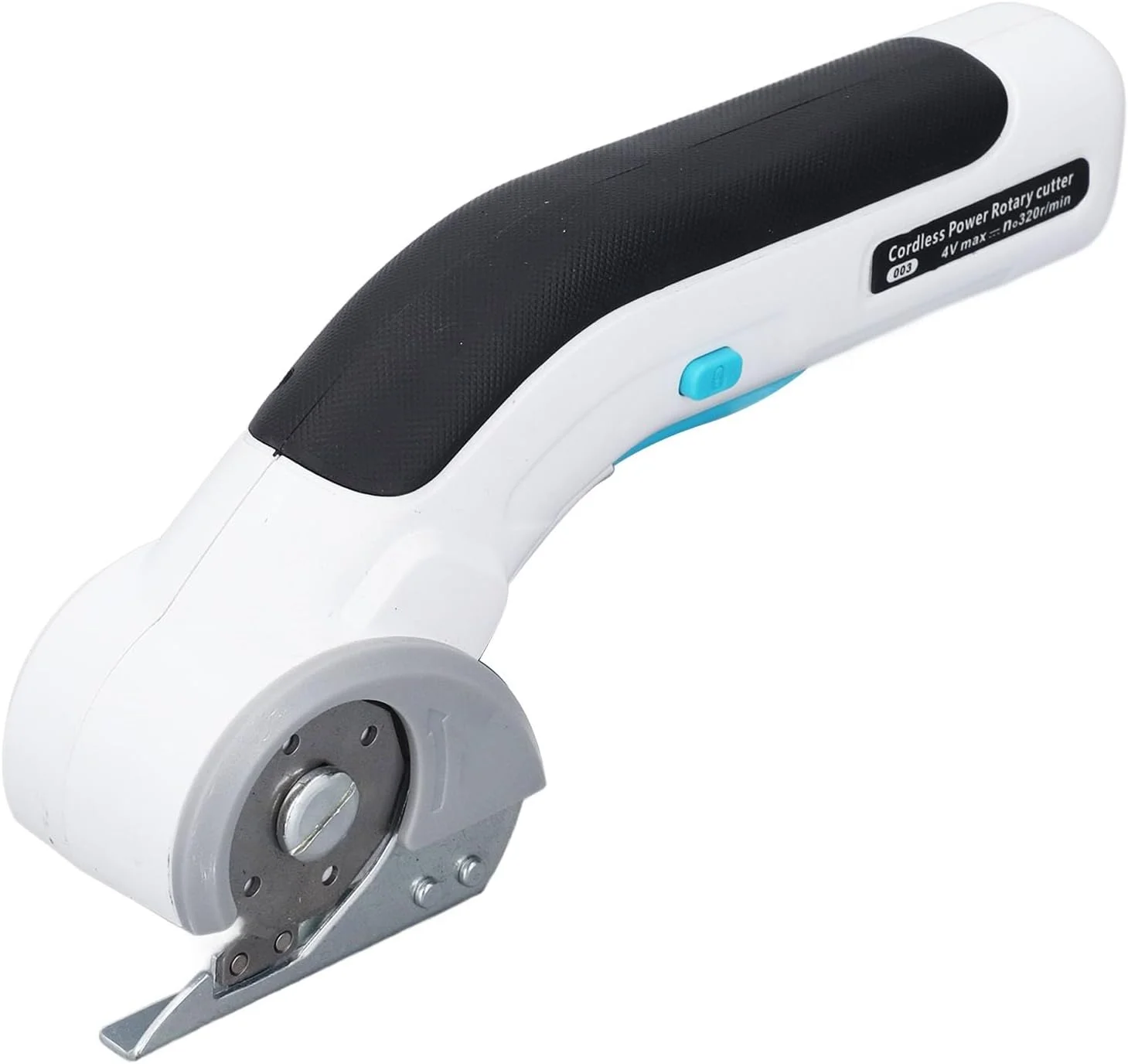 قیچی برقی YUEHISY، برشگر شارژی 4.2 ولت با قفل ایمنی و چراغ LED، برشگر پارچه قدرتمند برای فرش، چرم، نمد، مقوا و صنایع دستی قیچی برقی YUEHISY، برشگر شارژی 4.2 ولت با قفل ایمنی و چراغ LED، برشگر پارچه قدرتمند برای فرش، چرم، نمد، مقوا و صنایع دستی