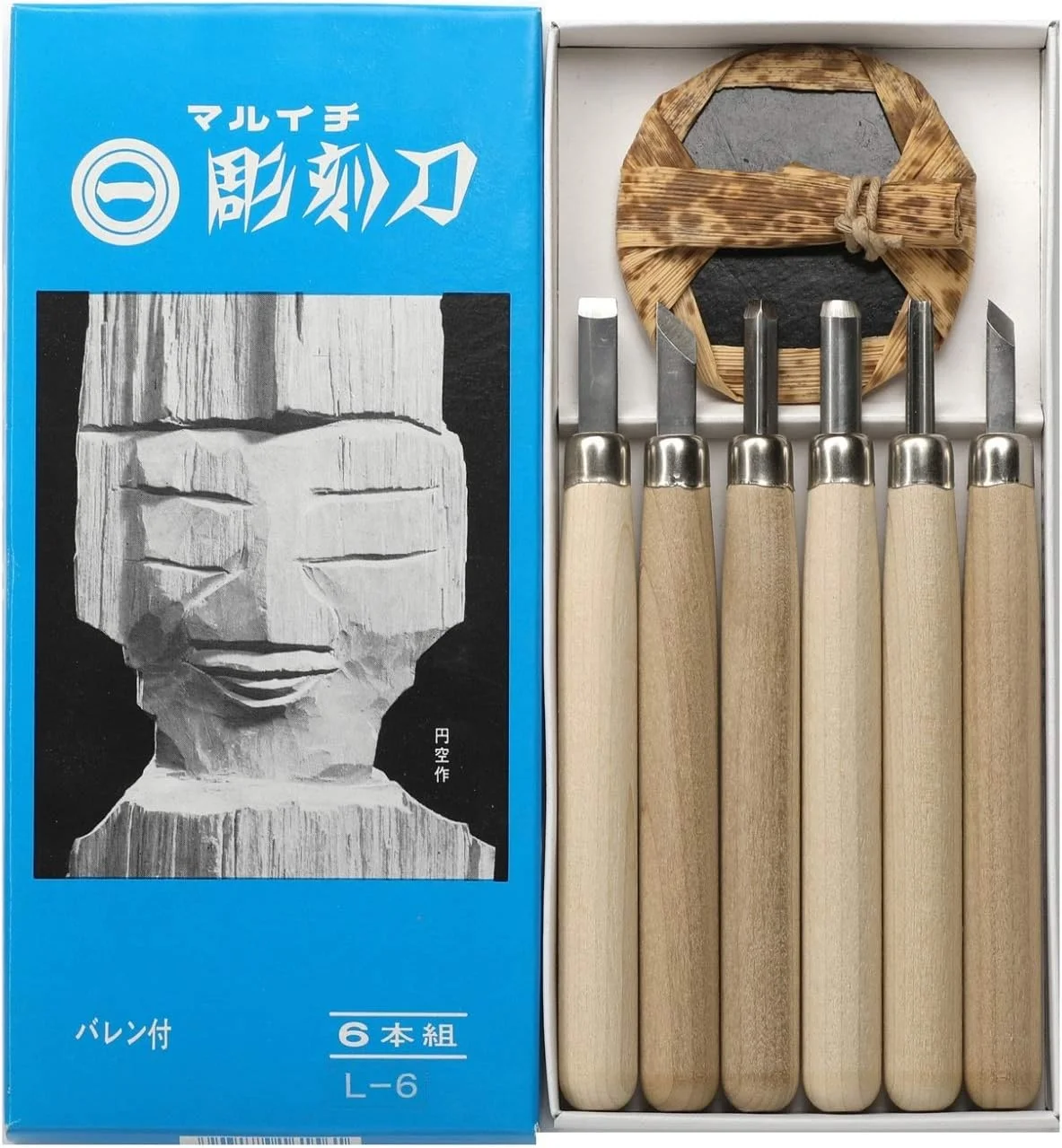 مجموعه 6 عددی مغار یوشیهارو کاتلری مدل Maruichi L-6 به همراه والن مجموعه 6 عددی مغار یوشیهارو کاتلری مدل Maruichi L-6 به همراه والن