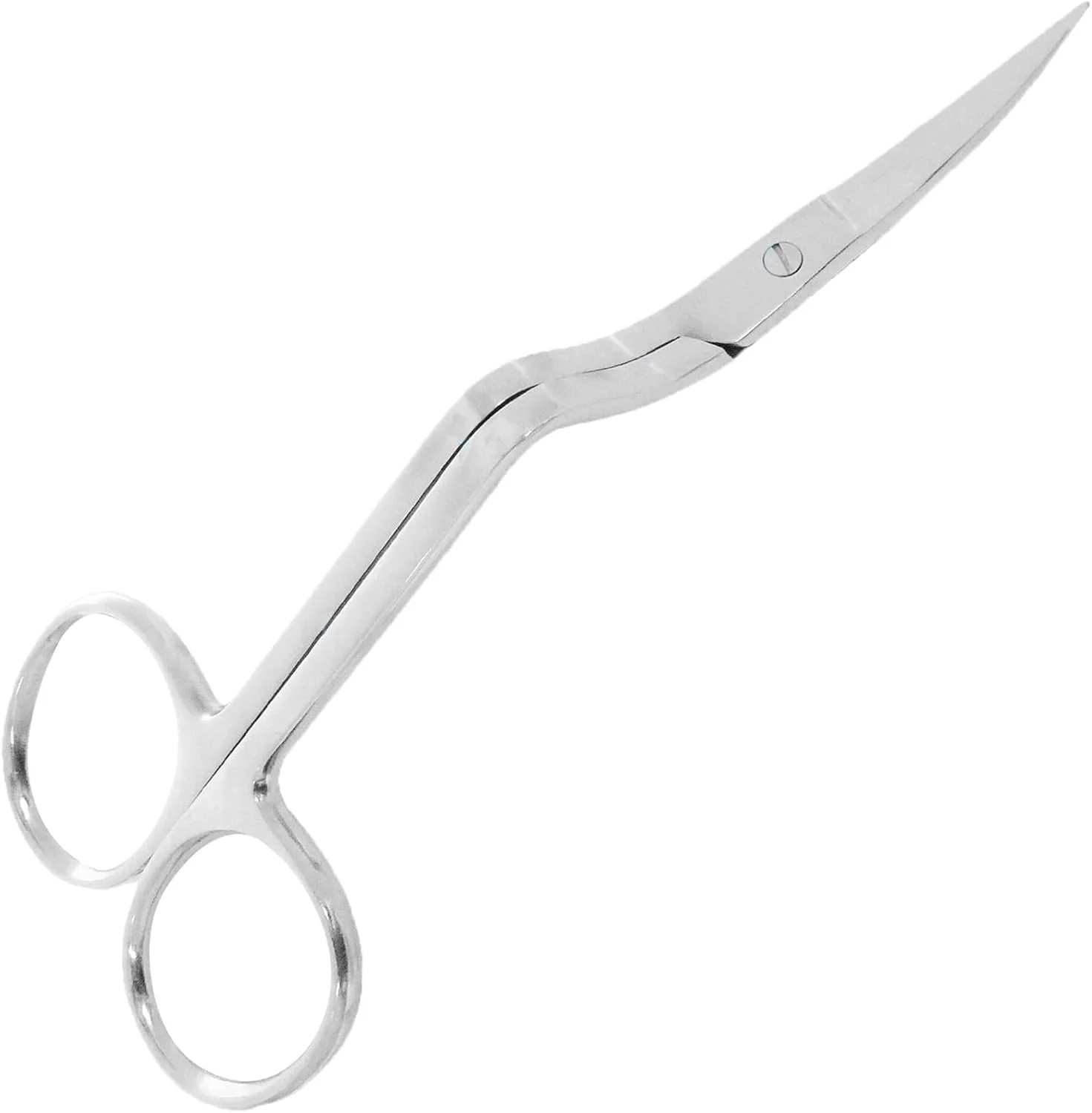 قیچی گلدوزی دو طرفه خمیده YNR - لوازم گلدوزی استیل ضد زنگ مناسب برای تمام دوخت ها