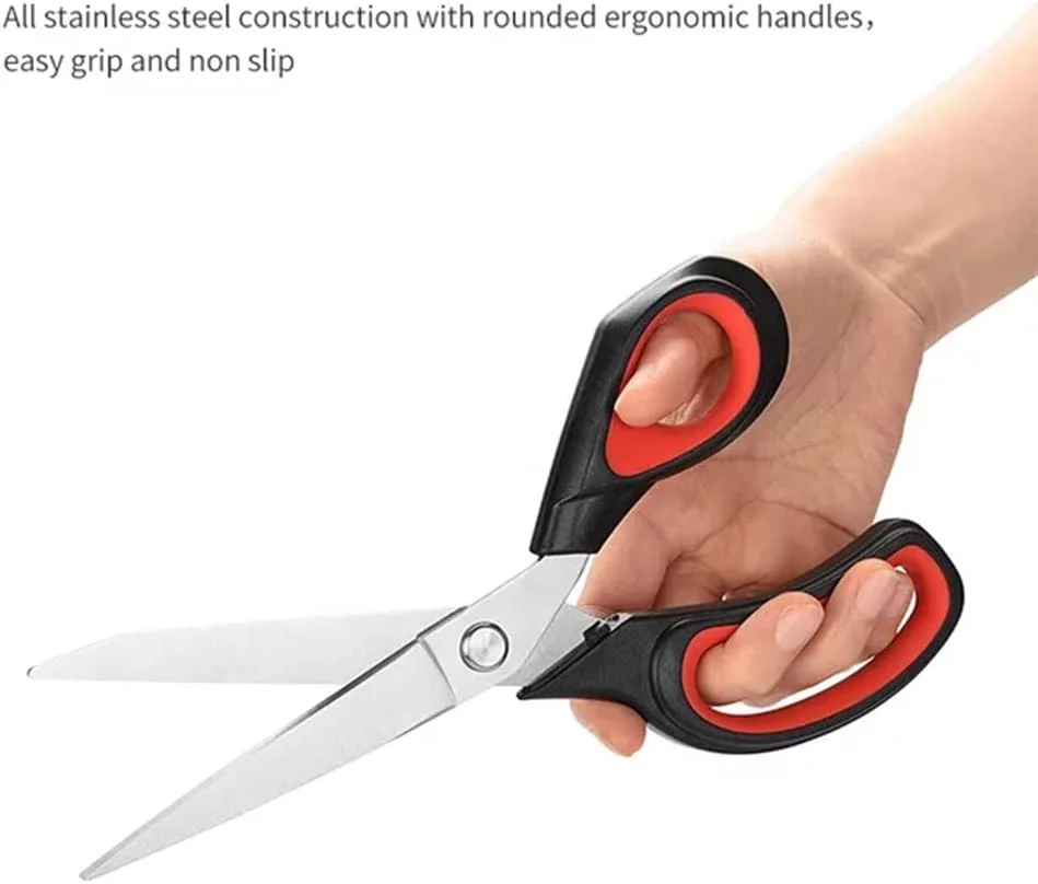 قیچی خیاطی YONGZHAO، قیچی پارچه بر سنگین، قیچی خیاطی برای برش پارچه، چرم، مواد خام، خیاطی، تغییرات، خیاطی و دوزندگی، طول 9.5 اینچ قیچی خیاطی YONGZHAO، قیچی پارچه بر سنگین، قیچی خیاطی برای برش پارچه، چرم، مواد خام، خیاطی، تغییرات، خیاطی و دوزندگی، طول 9.5 اینچ