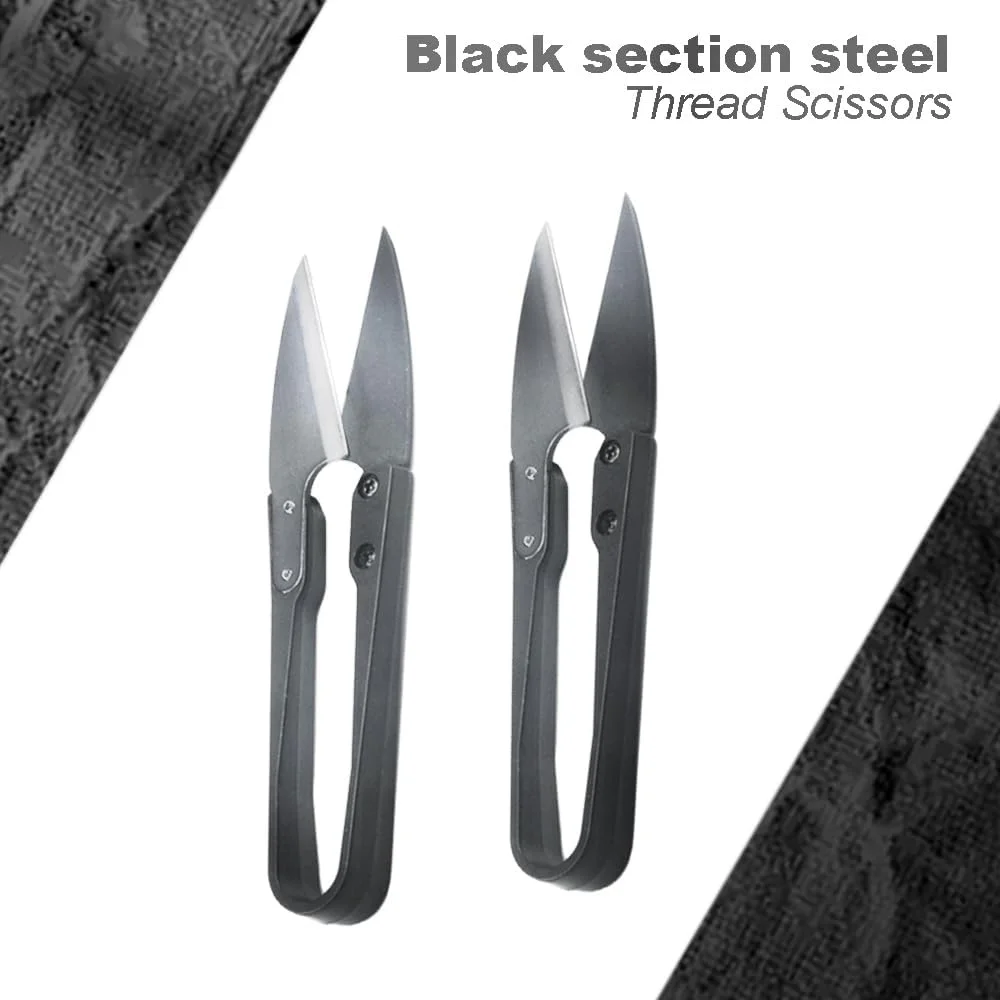 بسته 3 عددی قیچی نخ مشکی کوچک Yosawo برای گلدوزی، خیاطی، قیچی نخ، قیچی نخ کاموا، قیچی کوک (JD) بسته 3 عددی قیچی نخ مشکی کوچک Yosawo برای گلدوزی، خیاطی، قیچی نخ، قیچی نخ کاموا، قیچی کوک (JD)