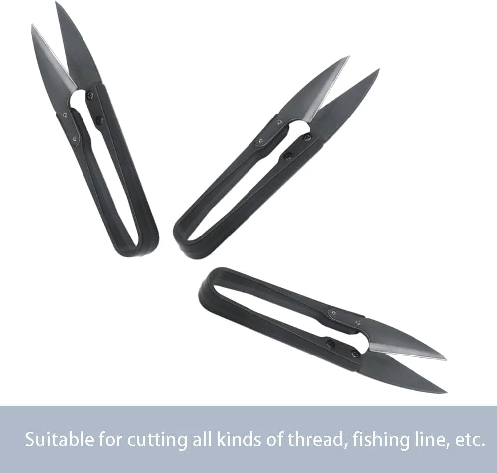 بسته 3 عددی قیچی نخ مشکی کوچک Yosawo برای گلدوزی، خیاطی، قیچی نخ، قیچی نخ کاموا، قیچی کوک (JD) بسته 3 عددی قیچی نخ مشکی کوچک Yosawo برای گلدوزی، خیاطی، قیچی نخ، قیچی نخ کاموا، قیچی کوک (JD)