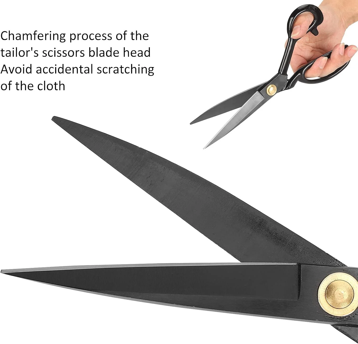 قیچی نخ چین ین کولی، قیچی خیاطی ضد زنگ برای خیاطی و مصارف خانگی قیچی نخ چین ین کولی، قیچی خیاطی ضد زنگ برای خیاطی و مصارف خانگی