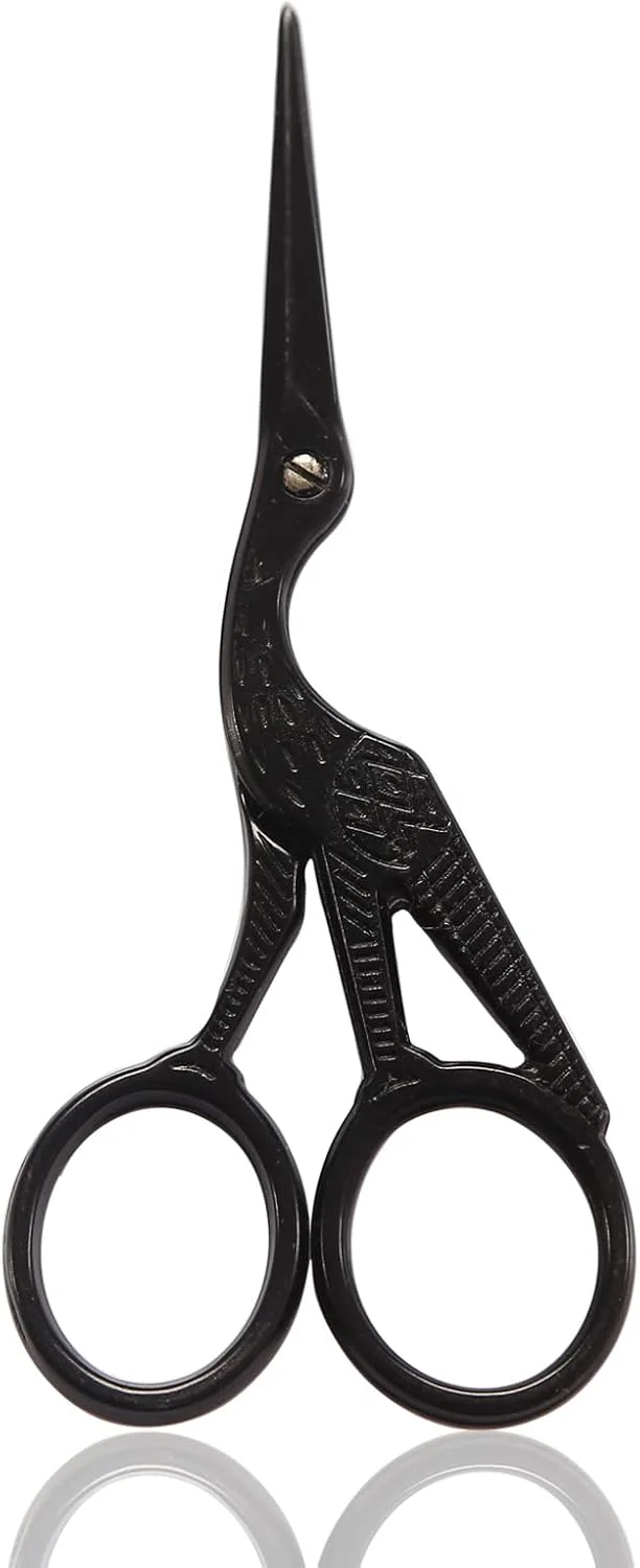 قیچی گلدوزی YJSStriving مدل Stork، 4.5 اینچی، قیچی کوچک خیاطی برای گلدوزی، خیاطی، نخ کشی، سوزن دوزی و استفاده روزانه قیچی گلدوزی YJSStriving مدل Stork، 4.5 اینچی، قیچی کوچک خیاطی برای گلدوزی، خیاطی، نخ کشی، سوزن دوزی و استفاده روزانه