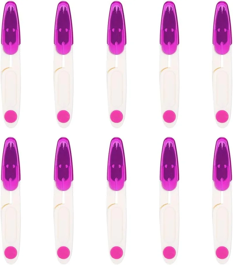 قیچی نخ چین YBWL بسته 10 عددی، قیچی خیاطی چند منظوره U شکل با پوشش محافظ برای مسافرت، خیاطی، ماهیگیری، گلدوزی لباس قیچی نخ چین YBWL بسته 10 عددی، قیچی خیاطی چند منظوره U شکل با پوشش محافظ برای مسافرت، خیاطی، ماهیگیری، گلدوزی لباس