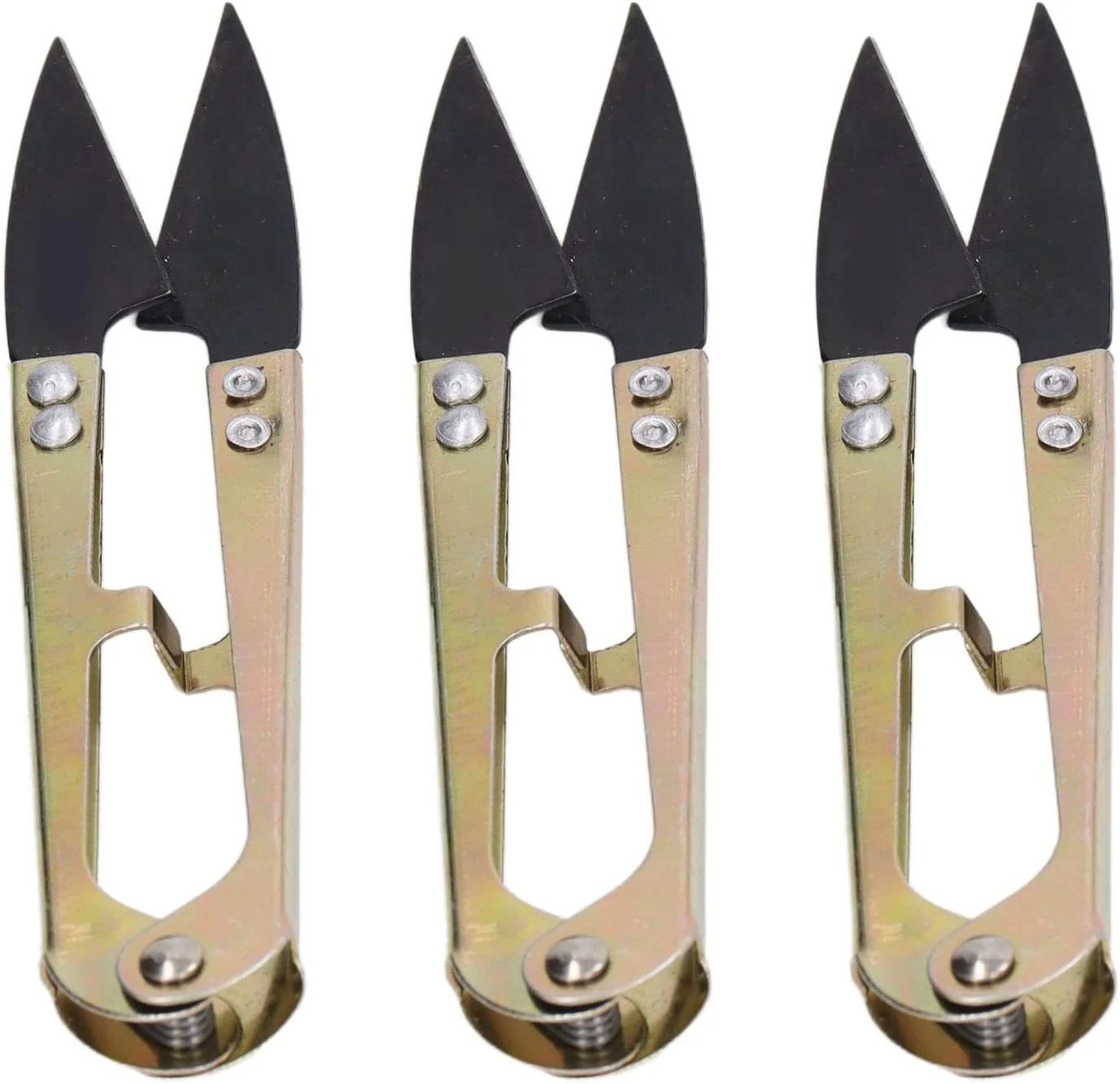 قیچی خیاطی Yitre، 8 عدد قیچی دستی U شکل، دسته پارچه ای راحت، طراحی ارگونومیک قیچی خیاطی Yitre، 8 عدد قیچی دستی U شکل، دسته پارچه ای راحت، طراحی ارگونومیک