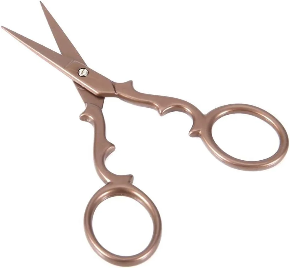 قیچی گلدوزی YBWL طرح کدو تنبل، قیچی خیاطی استیل ضد زنگ برای برش نخ، کارهای هنری و صنایع دستی DIY قیچی گلدوزی YBWL طرح کدو تنبل، قیچی خیاطی استیل ضد زنگ برای برش نخ، کارهای هنری و صنایع دستی DIY