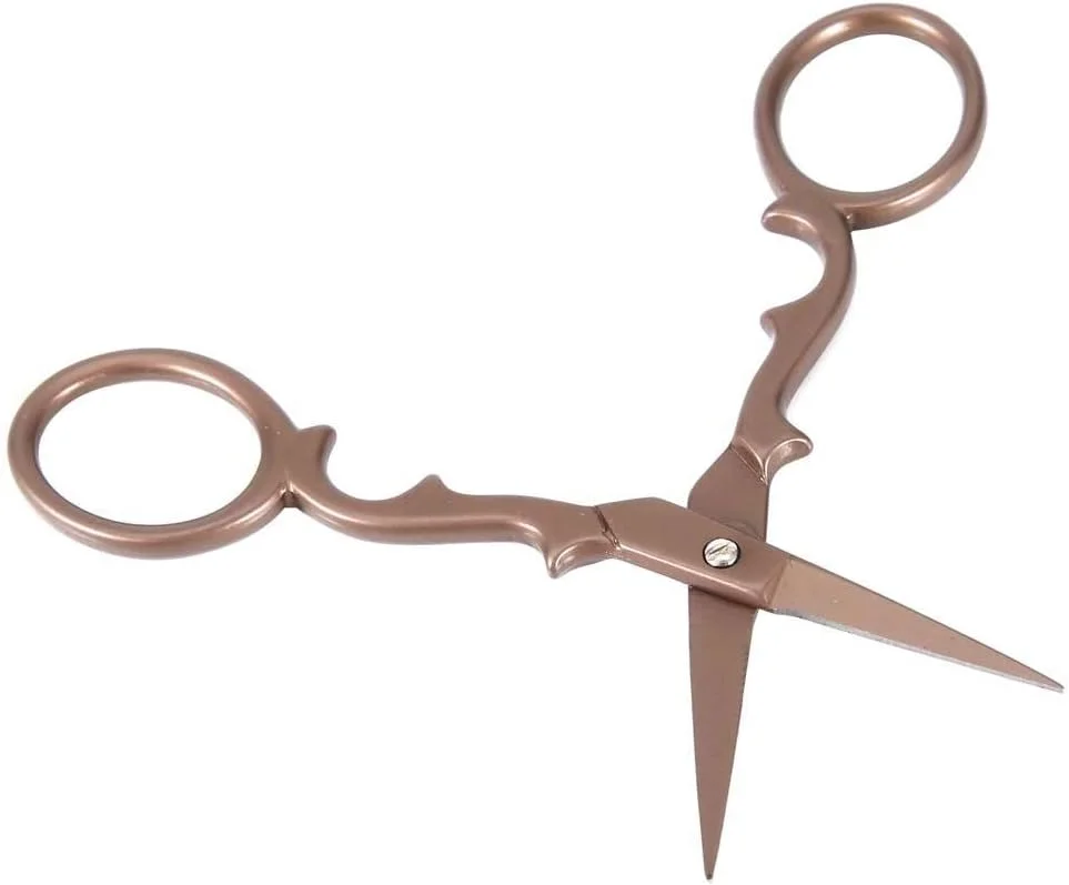 قیچی گلدوزی YBWL طرح کدو تنبل، قیچی خیاطی استیل ضد زنگ برای برش نخ، کارهای هنری و صنایع دستی DIY قیچی گلدوزی YBWL طرح کدو تنبل، قیچی خیاطی استیل ضد زنگ برای برش نخ، کارهای هنری و صنایع دستی DIY