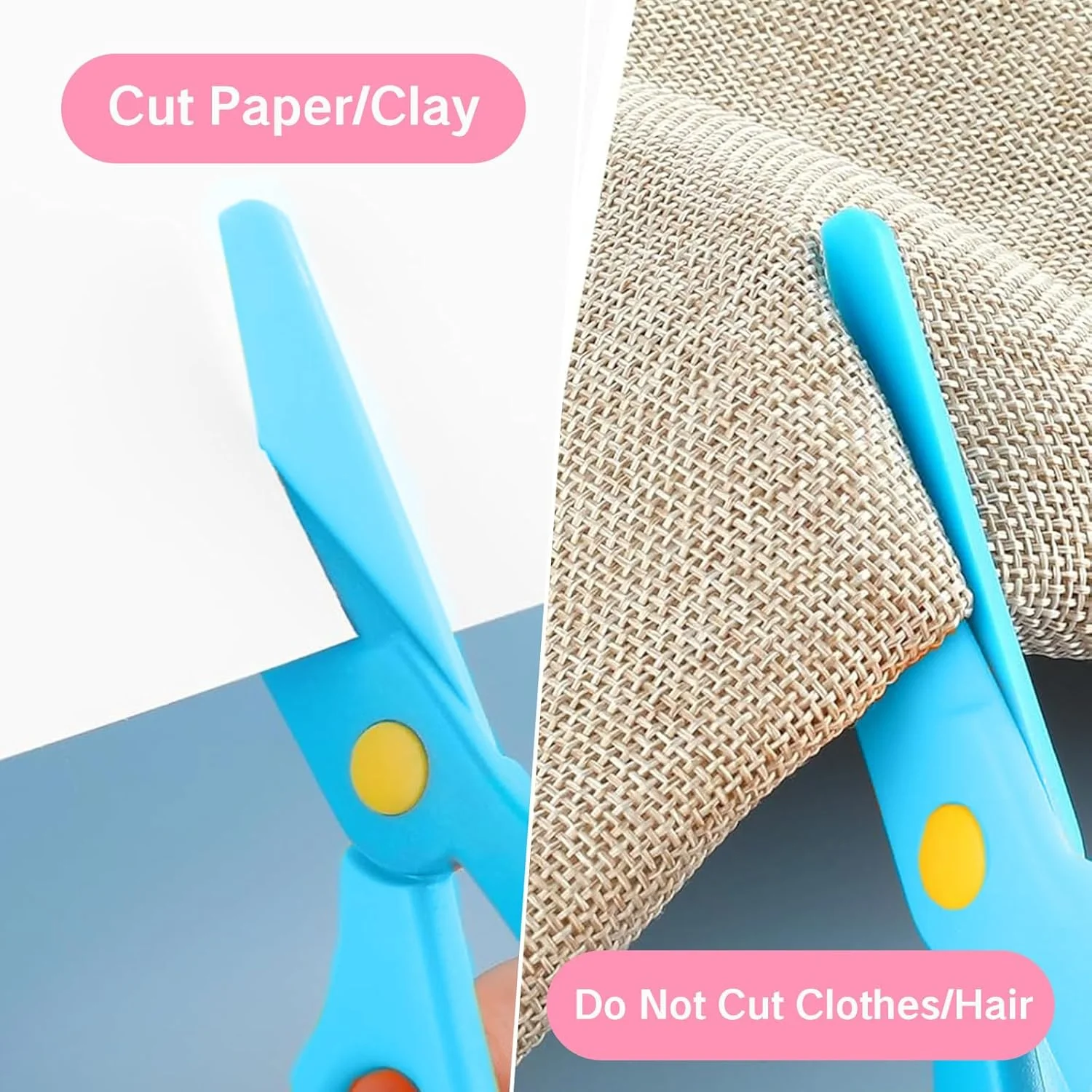 مجموعه 3 عددی قیچی کودک YAFIYGI، قیچی ایمنی پلاستیکی برای تمرین برش ایمن کودکان 2-4 ساله، قیچی برای کودکان، برش کاغذ ایمن برای کودکان، آموزش یک ساله مجموعه 3 عددی قیچی کودک YAFIYGI، قیچی ایمنی پلاستیکی برای تمرین برش ایمن کودکان 2-4 ساله، قیچی برای کودکان، برش کاغذ ایمن برای کودکان، آموزش یک ساله