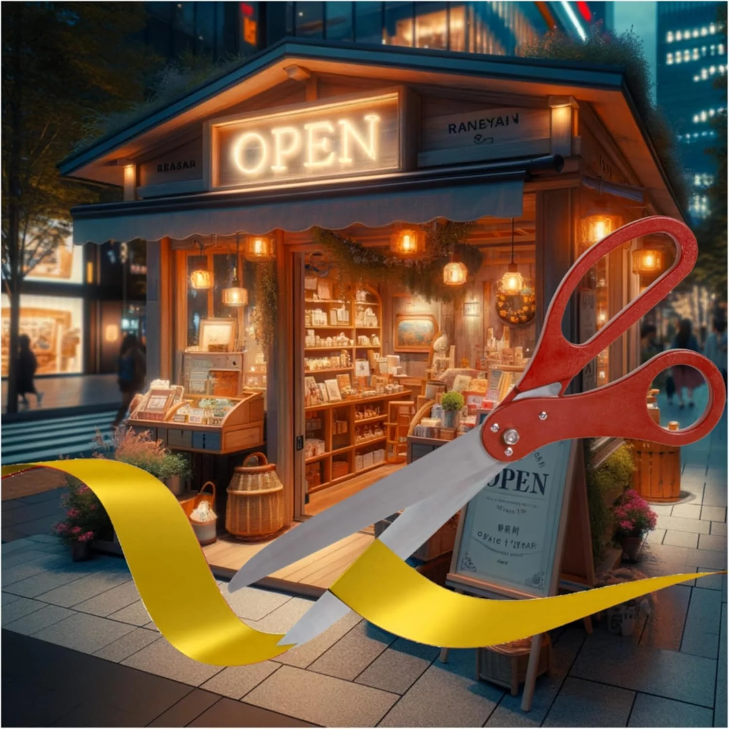 ست قیچی مراسم روبان یارد – قیچی قرمز 63.5 سانتیمتری با روبان ساتن طلایی، ست قیچی و روبان قرمز برای افتتاحیه ها و رویدادهای ویژه ست قیچی مراسم روبان یارد – قیچی قرمز 63.5 سانتیمتری با روبان ساتن طلایی، ست قیچی و روبان قرمز برای افتتاحیه ها و رویدادهای ویژه