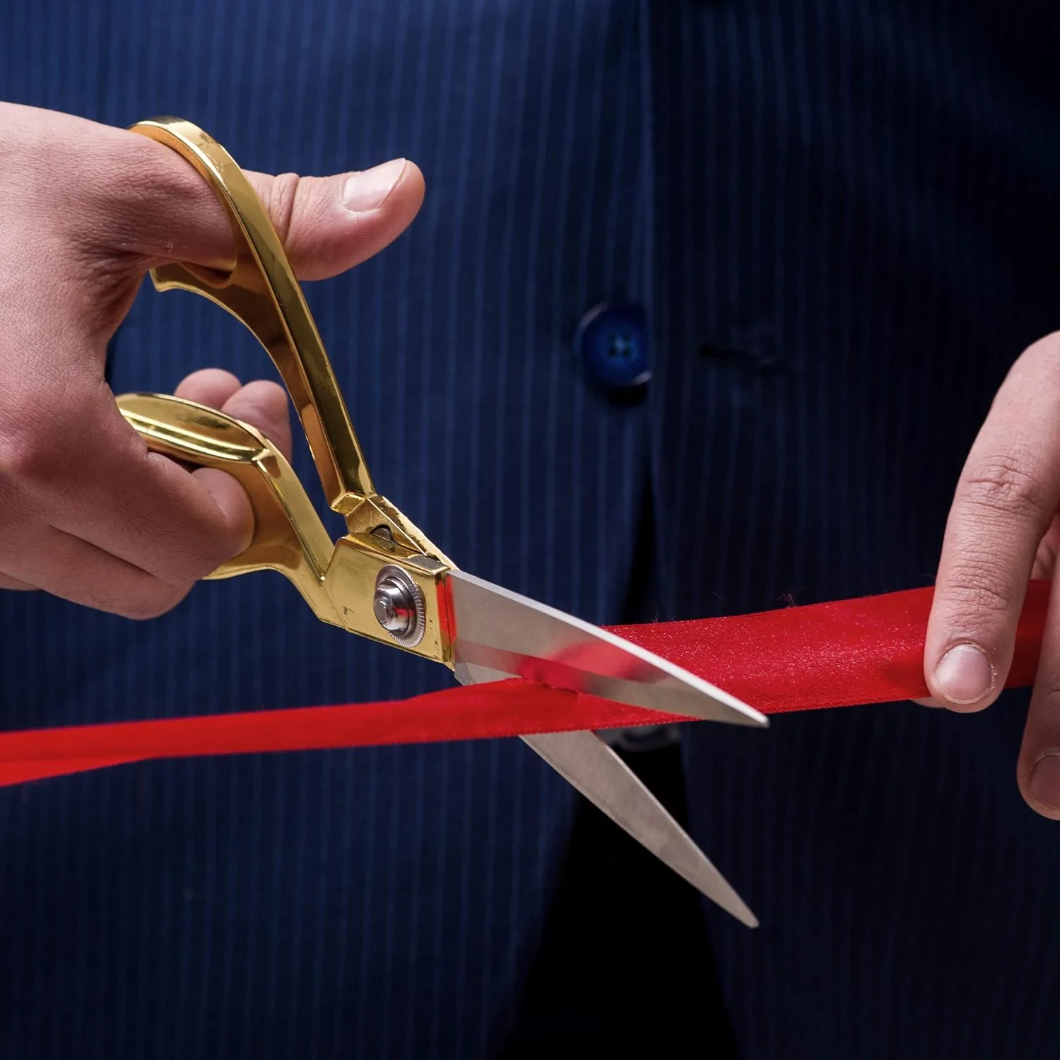 قیچی طلایی YARRD حرفه ای سنگین و تیز 10.5 اینچ قیچی طلایی YARRD حرفه ای سنگین و تیز 10.5 اینچ