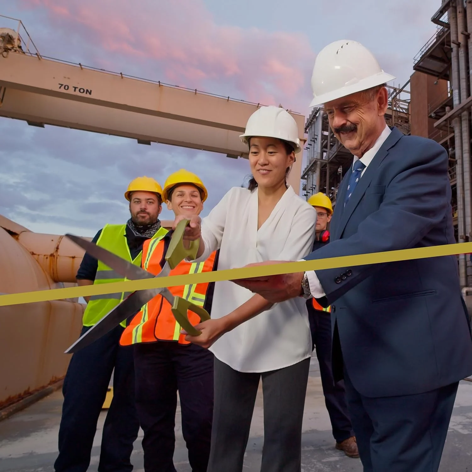 ست قیچی طلایی مراسم افتتاحیه YARRD - قیچی غول پیکر 63.5 سانتی متری برای مراسم برش روبان و روبان طلایی برای افتتاحیه بزرگ و قیچی برای مراسم ویژه و افتتاحیه ها ست قیچی طلایی مراسم افتتاحیه YARRD - قیچی غول پیکر 63.5 سانتی متری برای مراسم برش روبان و روبان طلایی برای افتتاحیه بزرگ و قیچی برای مراسم ویژه و افتتاحیه ها