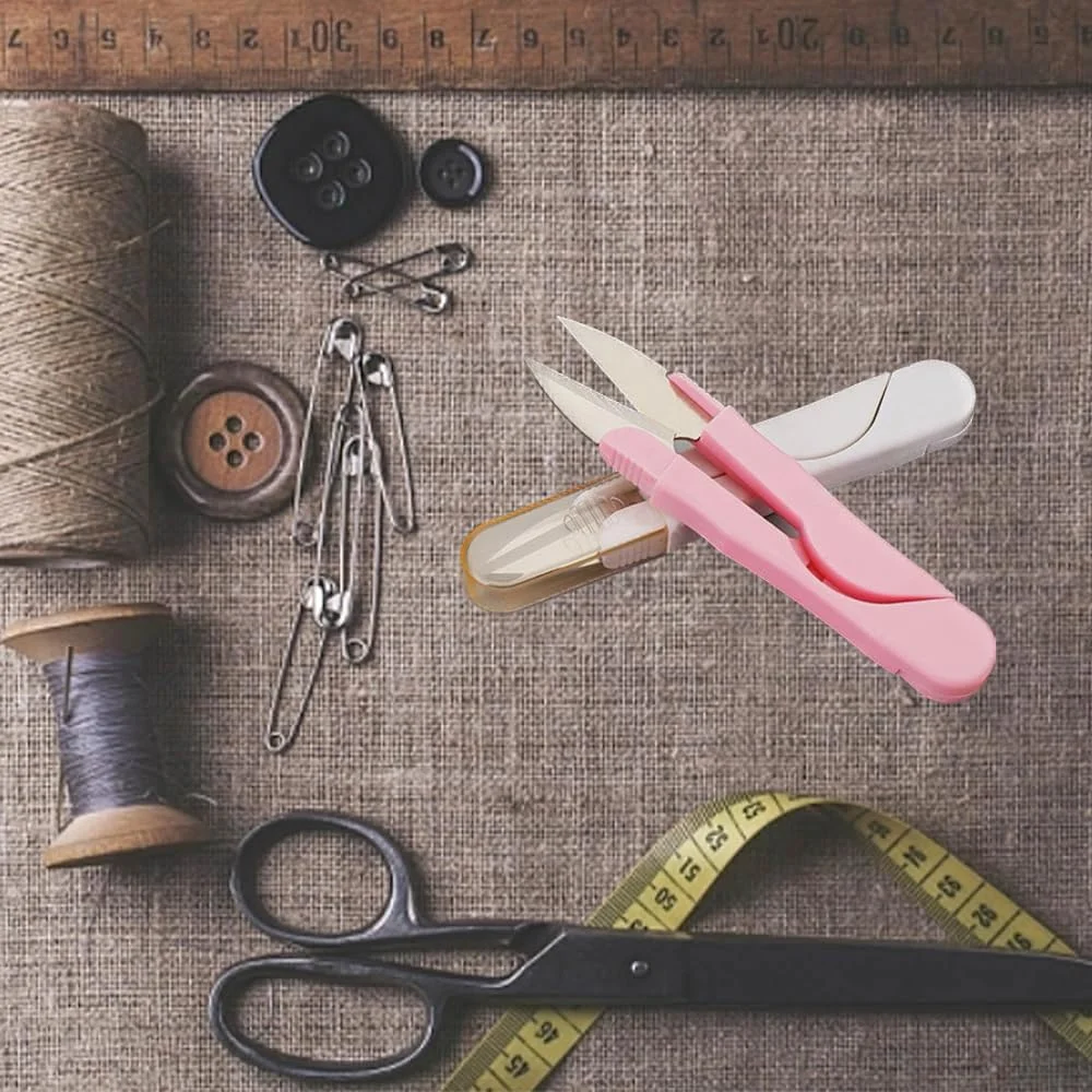 قیچی نخ چین YANWANDEFA، ست 3 عددی، قیچی خیاطی، نخچین کوچک، قیچی برش نخ با روکش ایمنی برای کارهای دستی DIY قیچی نخ چین YANWANDEFA، ست 3 عددی، قیچی خیاطی، نخچین کوچک، قیچی برش نخ با روکش ایمنی برای کارهای دستی DIY
