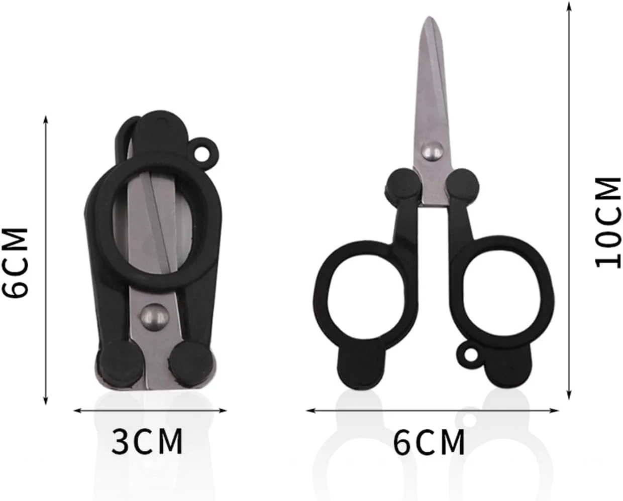 قیچی مسافرتی 3 عددی YAFIYGI تایید شده توسط TSA، تاشو، قابل حمل، مینی، تیغه های استیل ضد زنگ، دسته های پلاستیکی، جمع و جور، تاشو، سایز جیبی کوچک برای کوله پشتی، قیچی صنایع دستی، خانه قیچی مسافرتی 3 عددی YAFIYGI تایید شده توسط TSA، تاشو، قابل حمل، مینی، تیغه های استیل ضد زنگ، دسته های پلاستیکی، جمع و جور، تاشو، سایز جیبی کوچک برای کوله پشتی، قیچی صنایع دستی، خانه