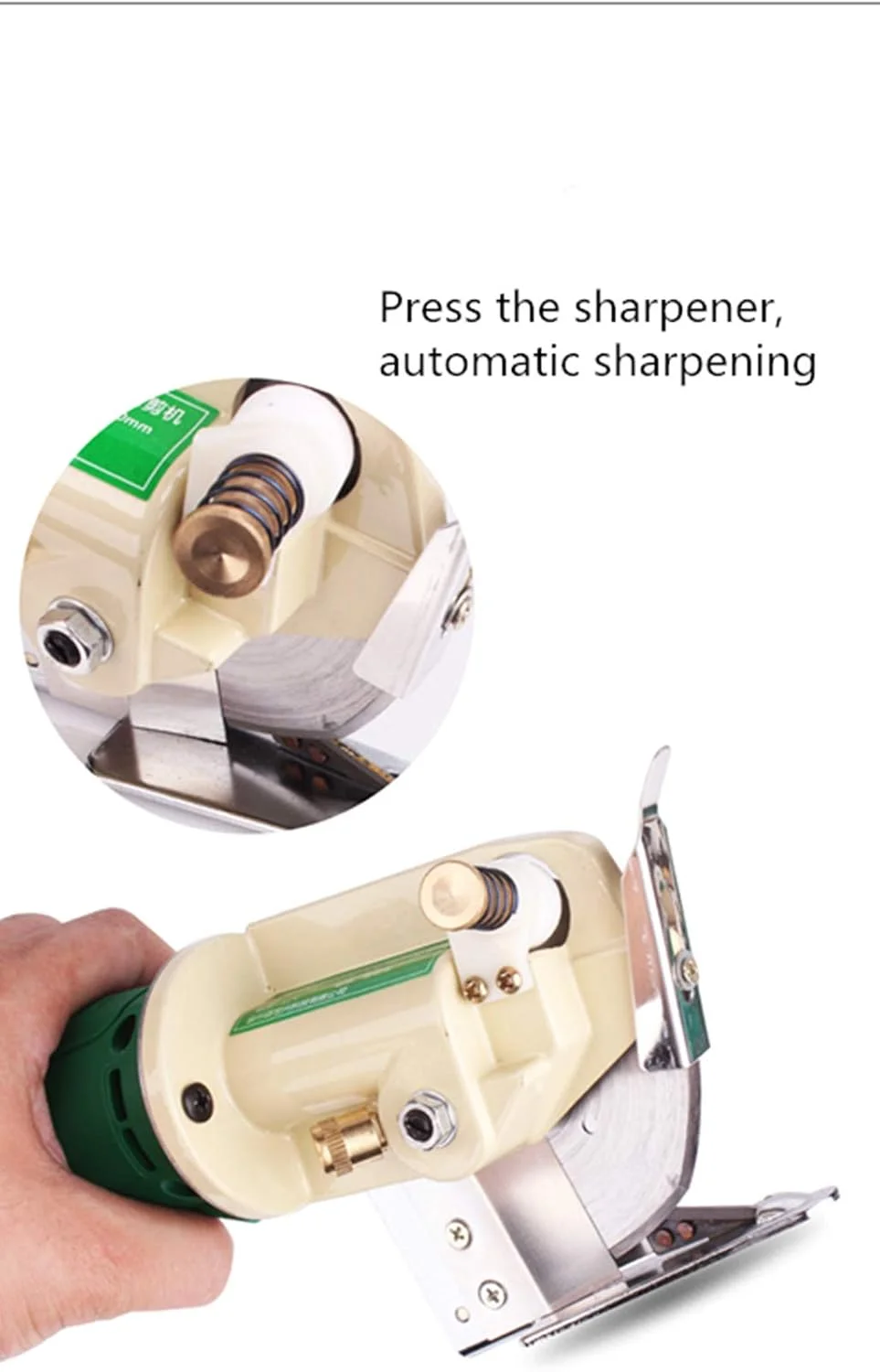 قیچی برقی WWART با تیغه گرد، دستگاه برش پارچه، قیچی پارچه ای با باتری قابل شارژ 12 ولت/4000 میلی آمپر قیچی برقی WWART با تیغه گرد، دستگاه برش پارچه، قیچی پارچه ای با باتری قابل شارژ 12 ولت/4000 میلی آمپر