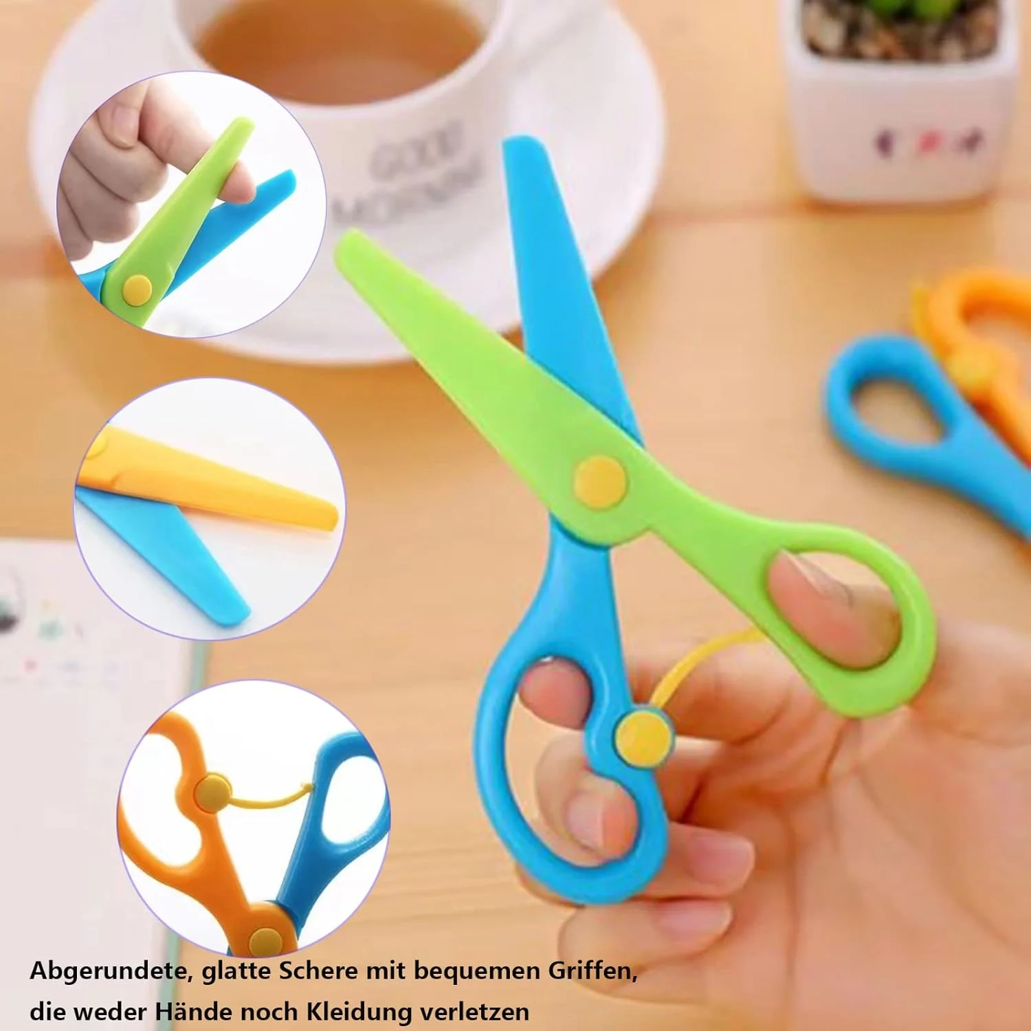 قیچی ایمنی کودکان WUDQIJI بسته 8 عددی، قیچی کودکانه مناسب 2 سال به بالا، قیچی کاغذی، قیچی ایمنی کودکان، قیچی کاردستی پیش دبستانی، قیچی مهد کودک، قیچی مبتدی برای کاردستی های DIY قیچی ایمنی کودکان WUDQIJI بسته 8 عددی، قیچی کودکانه مناسب 2 سال به بالا، قیچی کاغذی، قیچی ایمنی کودکان، قیچی کاردستی پیش دبستانی، قیچی مهد کودک، قیچی مبتدی برای کاردستی های DIY