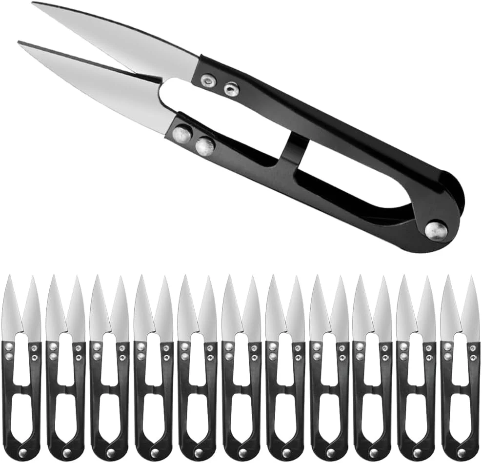 قیچی خیاطی WMYCONGCONG مدل U، بسته 12 عددی، مشکی، نخ چین، قیچی کوچک، فولاد کربنی، ابزار برش، قیچی گلدوزی، مناسب برای کارهای هنری، صنایع دستی، دوخت و پروژه های DIY قیچی خیاطی WMYCONGCONG مدل U، بسته 12 عددی، مشکی، نخ چین، قیچی کوچک، فولاد کربنی، ابزار برش، قیچی گلدوزی، مناسب برای کارهای هنری، صنایع دستی، دوخت و پروژه های DIY