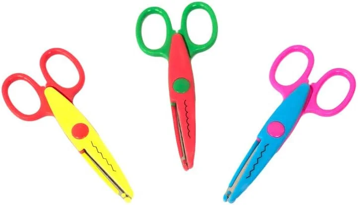 قیچی زیگزاگ آسیاب بادی 3 عددی رنگ های متنوع قیچی زیگزاگ آسیاب بادی 3 عددی رنگ های متنوع