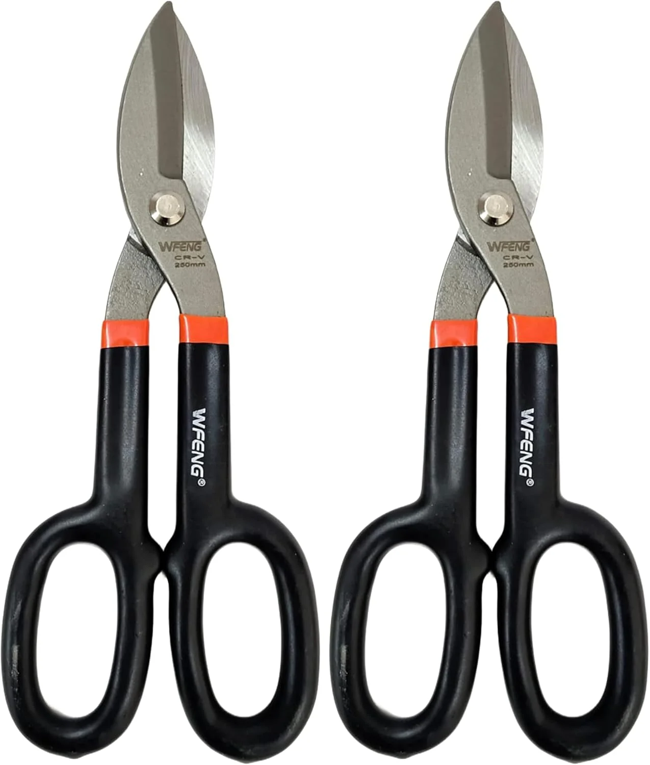 قیچی ورق فلزی نوع آمریکایی Wfeng، سایز 10 اینچ (بسته 2 عددی) قیچی ورق فلزی نوع آمریکایی Wfeng، سایز 10 اینچ (بسته 2 عددی)