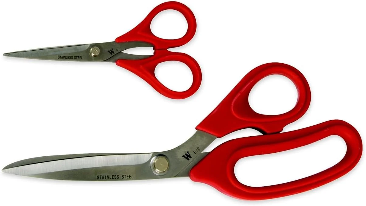 مجموعه قیچی خانگی و صنایع دستی ویس مدل WHCS2، دو عددی، 5 اینچ و 8/5 اینچ مجموعه قیچی خانگی و صنایع دستی ویس مدل WHCS2، دو عددی، 5 اینچ و 8/5 اینچ