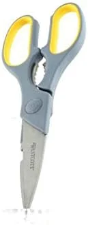 قیچی خانگی 8 اینچی وستکات با روکش نیترید تیتانیوم و دسته فوق العاده نرم - خاکستری/زرد قیچی خانگی 8 اینچی وستکات با روکش نیترید تیتانیوم و دسته فوق العاده نرم - خاکستری/زرد