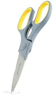 قیچی خانگی 8 اینچی وستکات با روکش نیترید تیتانیوم و دسته فوق العاده نرم - خاکستری/زرد قیچی خانگی 8 اینچی وستکات با روکش نیترید تیتانیوم و دسته فوق العاده نرم - خاکستری/زرد