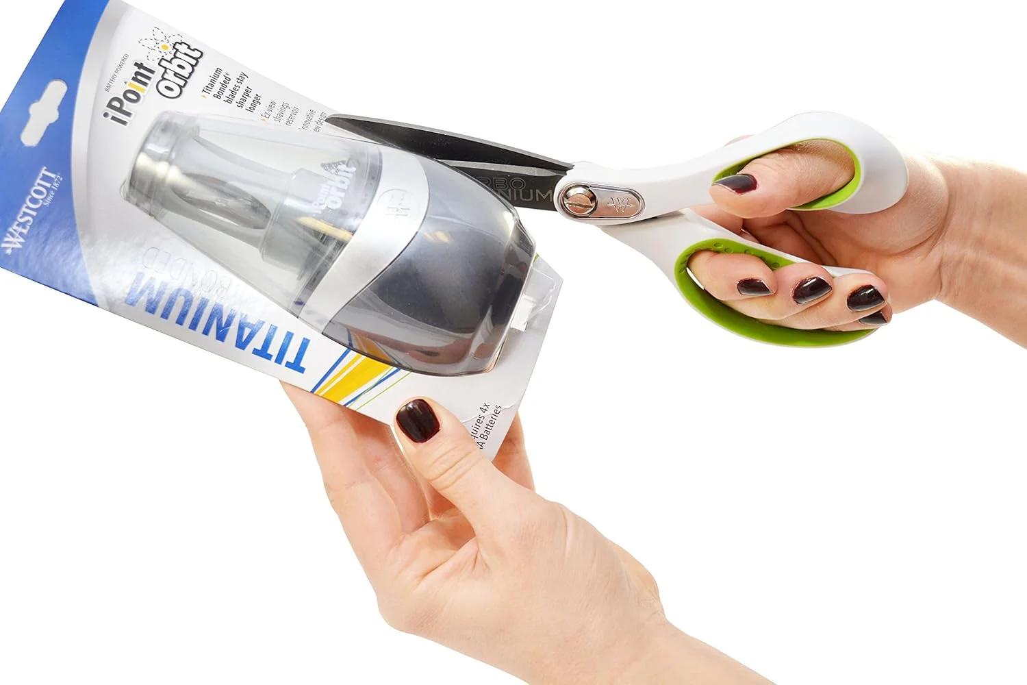 قیچی های 8 اینچی سنگین کاربو تیتانیوم وستکات، بسته 2 عددی (16926) قیچی های 8 اینچی سنگین کاربو تیتانیوم وستکات، بسته 2 عددی (16926)