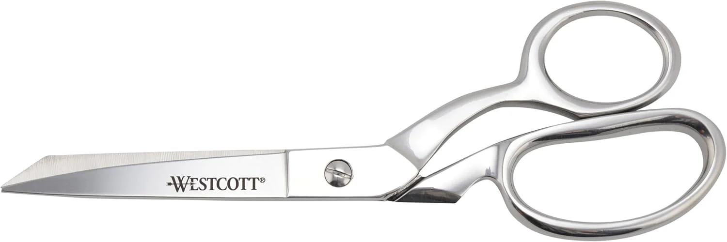 قیچی پارچه و کاغذ تاتو 8 اینچی Westcott، طراحی شده برای کسانی که دقت و کیفیت می خواهند. ساخته شده از فولاد ضد زنگ با کیفیت بالا، این قیچی دارای تیغه های بادوام برای برش تیز و صاف است که آنها را برای تمام پارچه ها و لوازم صنایع دستی شما ایده آل می کند. چه در حال کار با پارچه های سنگین، مقوا یا نخ های دقیق باشید، این قیچی سنگین عملکردی بی دردسر را ارائه می دهد. دسته پیچ خورده ارگونومیک امکان استفاده راحت را بر روی یک سطح صاف در هنگام برش درزها، تکه های پارچه و پروژه های صنایع دستی با سهولت فراهم می کند. این قیچی پارچه ای که برای خیاط های حرفه ای، سرگرمی ها و مربیان عالی است، به عنوان قیچی خیاطی، مواد لحاف کاری و قیچی پارچه ای قابل اعتماد عالی است. طراحی مدرن تعادل و کنترل بهینه را برای استفاده طولانی مدت تضمین می کند. این قیچی Westcott که به عنوان قیچی خیاطی برای برش پارچه ایده آل است و به اندازه کافی متنوع است که به عنوان یک برش پارچه برای انواع وظایف عمل کند، نیازهای هر فرد خلاقی را برآورده می کند. چه از علاقه مندان به DIY باشید، چه به یک ابزار مورد اعتماد برای پروژه های خیاطی اداری یا خانگی خود نیاز دارید، تجربه کاردستی خود را با این ابزار درجه یک حرفه ای ارتقا دهید که نتایج قابل اعتماد و کارآمد را هر بار تضمین می کند.