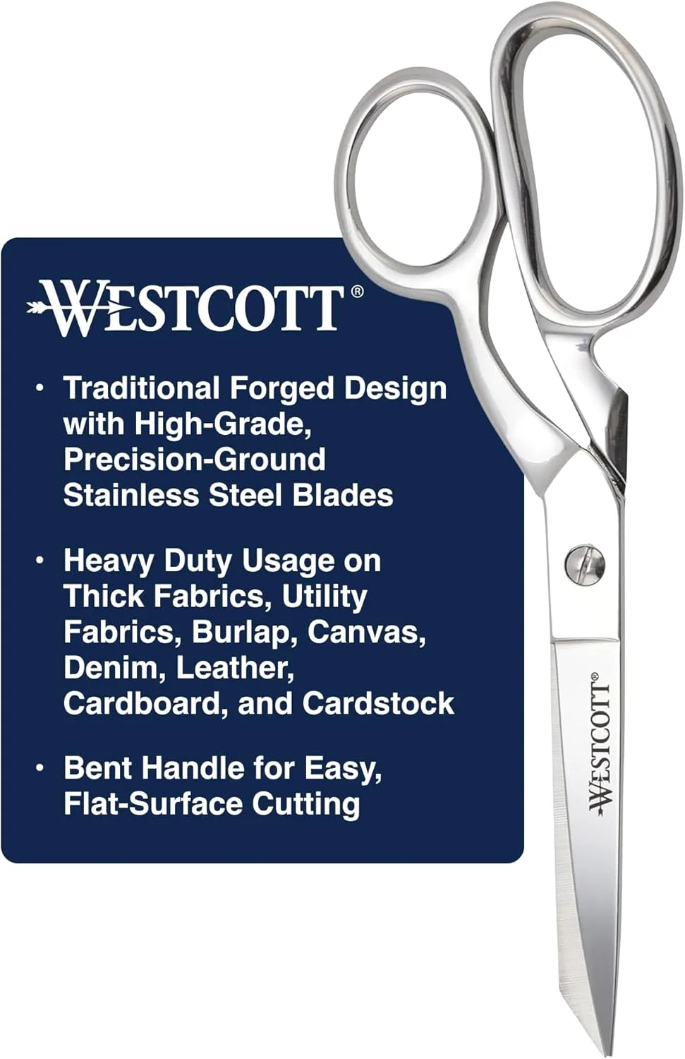 قیچی پارچه و کاغذ تاتو 8 اینچی Westcott، طراحی شده برای کسانی که دقت و کیفیت می خواهند. ساخته شده از فولاد ضد زنگ با کیفیت بالا، این قیچی دارای تیغه های بادوام برای برش تیز و صاف است که آنها را برای تمام پارچه ها و لوازم صنایع دستی شما ایده آل می کند. چه در حال کار با پارچه های سنگین، مقوا یا نخ های دقیق باشید، این قیچی سنگین عملکردی بی دردسر را ارائه می دهد. دسته پیچ خورده ارگونومیک امکان استفاده راحت را بر روی یک سطح صاف در هنگام برش درزها، تکه های پارچه و پروژه های صنایع دستی با سهولت فراهم می کند. این قیچی پارچه ای که برای خیاط های حرفه ای، سرگرمی ها و مربیان عالی است، به عنوان قیچی خیاطی، مواد لحاف کاری و قیچی پارچه ای قابل اعتماد عالی است. طراحی مدرن تعادل و کنترل بهینه را برای استفاده طولانی مدت تضمین می کند. این قیچی Westcott که به عنوان قیچی خیاطی برای برش پارچه ایده آل است و به اندازه کافی متنوع است که به عنوان یک برش پارچه برای انواع وظایف عمل کند، نیازهای هر فرد خلاقی را برآورده می کند. چه از علاقه مندان به DIY باشید، چه به یک ابزار مورد اعتماد برای پروژه های خیاطی اداری یا خانگی خود نیاز دارید، تجربه کاردستی خود را با این ابزار درجه یک حرفه ای ارتقا دهید که نتایج قابل اعتماد و کارآمد را هر بار تضمین می کند.