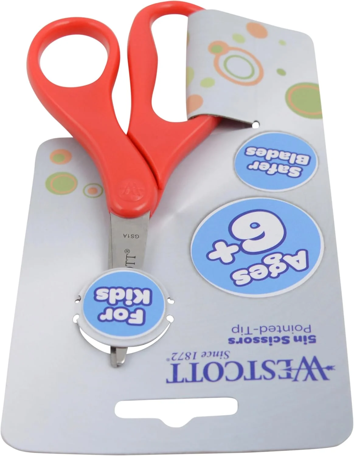 قیچی نوک تیز 5 اینچی وستcott برای کودکان 6 تا 8 سال - قیچی بادوام مدرسه یا کاردستی در رنگ های متنوع قرمز یا آبی قیچی نوک تیز 5 اینچی وستcott برای کودکان 6 تا 8 سال - قیچی بادوام مدرسه یا کاردستی در رنگ های متنوع قرمز یا آبی