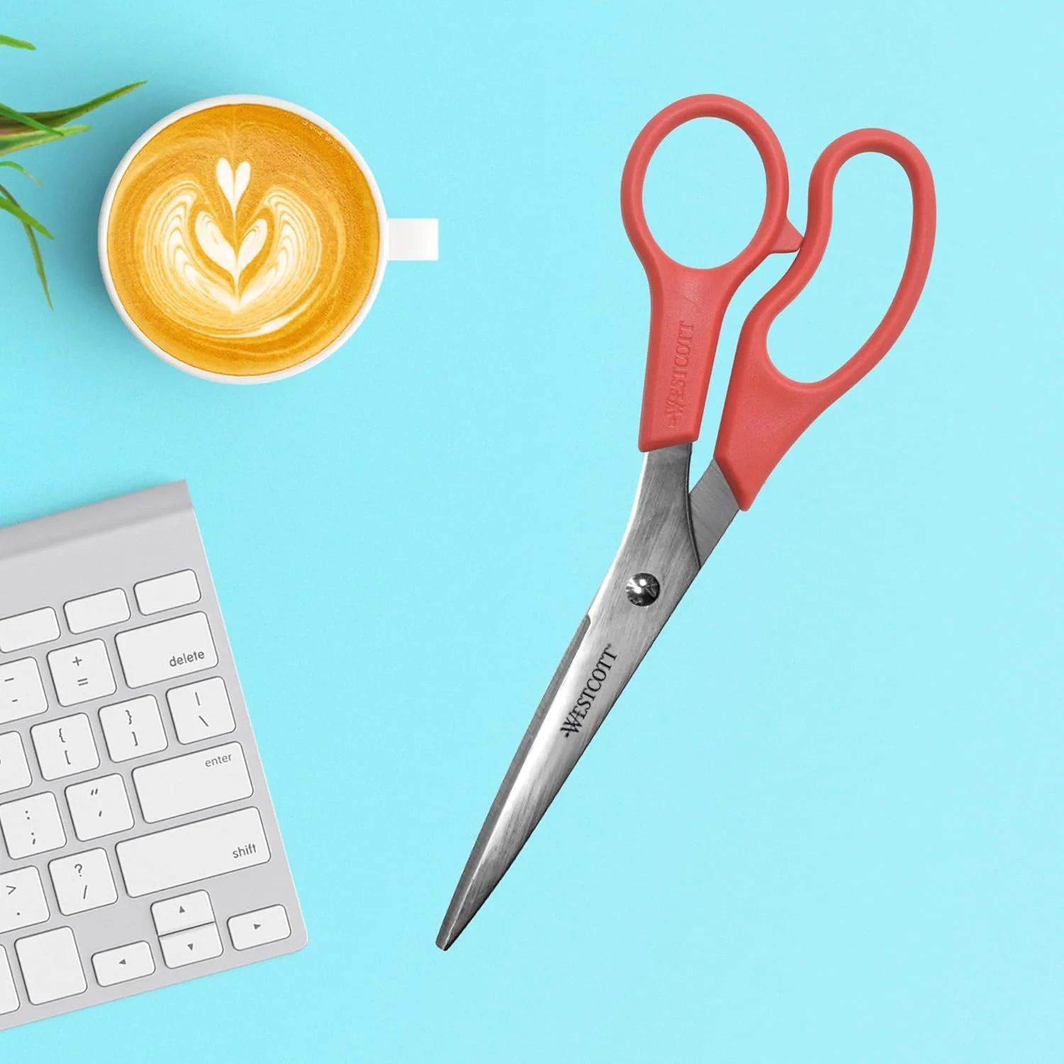 قیچی استیل 8 اینچی چند منظوره وستکات، قرمز قیچی استیل 8 اینچی چند منظوره وستکات، قرمز