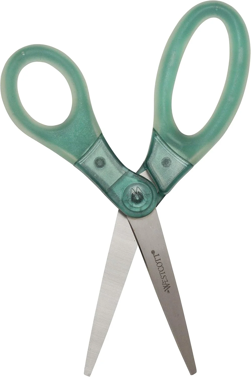 قیچی چند منظوره 8 اینچی Westcott با دسته ژله ای، مناسب برای دفتر و خانه، سبز قیچی چند منظوره 8 اینچی Westcott با دسته ژله ای، مناسب برای دفتر و خانه، سبز