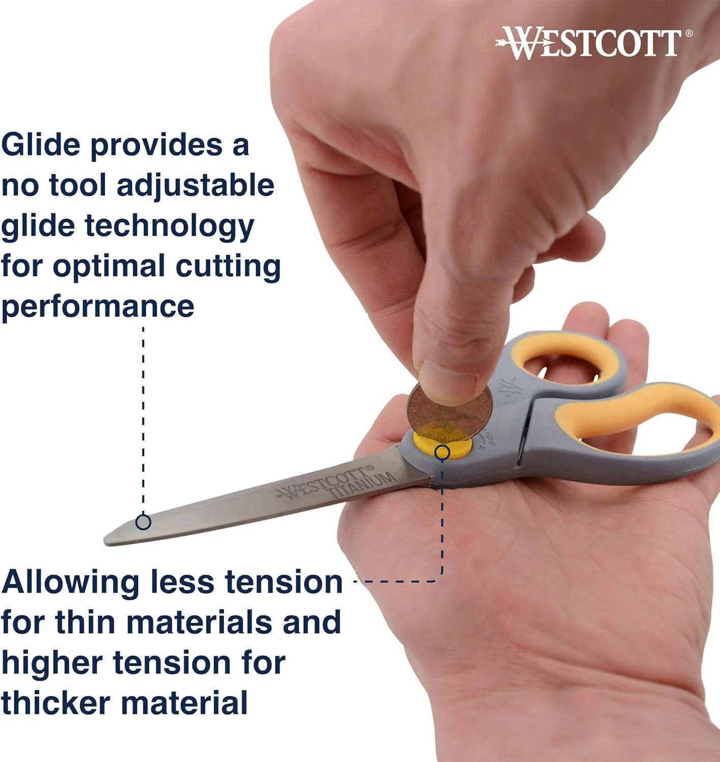 قیچی تیتانیومی 8 اینچی Westcott