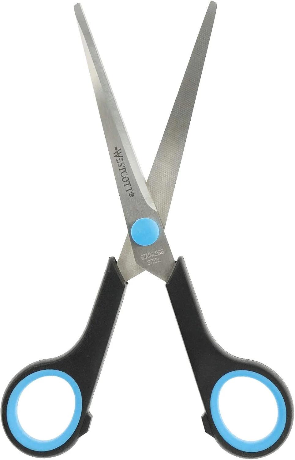قیچی آسان گیر وستکات مدل E-30271 00، دسته پلاستیکی، 17.4 سانتی متر، 12 عدد، بسته 12 عددی، مشکی/آبی قیچی آسان گیر وستکات مدل E-30271 00، دسته پلاستیکی، 17.4 سانتی متر، 12 عدد، بسته 12 عددی، مشکی/آبی