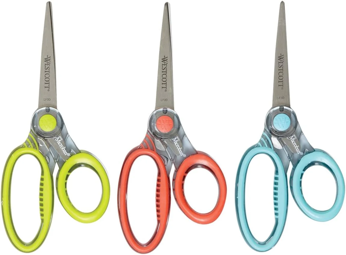 قیچی وستکات E-15867 00 میکرو بن اشعه ایکس، دسته راحت پلی کربنات، 18 سانتی متر، رنگی جور شده قیچی وستکات E-15867 00 میکرو بن اشعه ایکس، دسته راحت پلی کربنات، 18 سانتی متر، رنگی جور شده