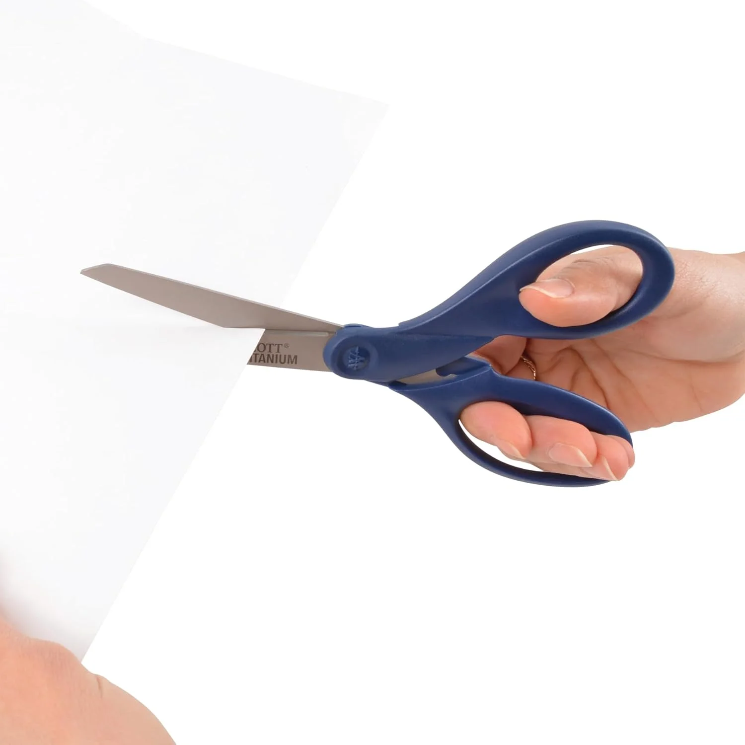 قیچی سنگین وستکات 17509 با تیغه تیتانیومی 8 اینچی، سرمه ای قیچی سنگین وستکات 17509 با تیغه تیتانیومی 8 اینچی، سرمه ای