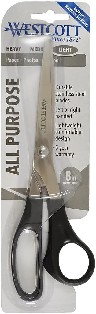 قیچی استیل ضد زنگ وستکات مدل 13135 Value Line، مشکی، 8 اینچ قیچی استیل ضد زنگ وستکات مدل 13135 Value Line، مشکی، 8 اینچ