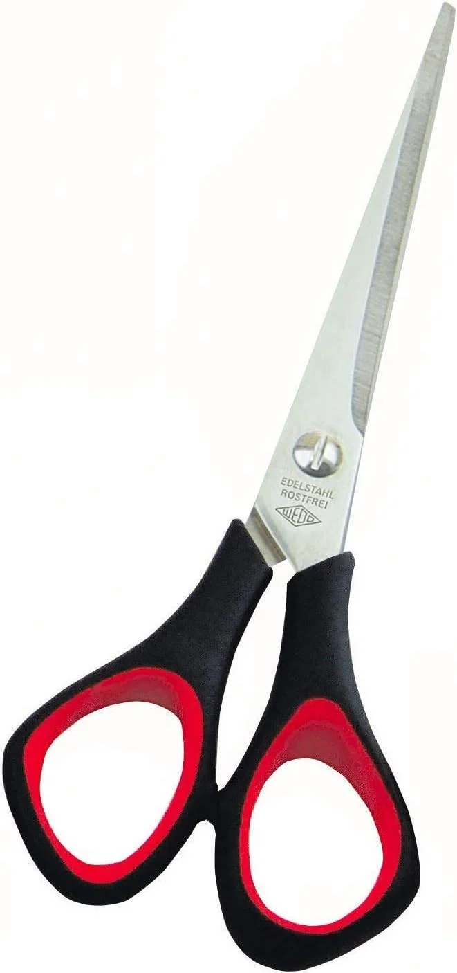 قیچی یونیورسال WEDO EFCO 1803103، مشکی/قرمز، 16 سانتی متر قیچی یونیورسال WEDO EFCO 1803103، مشکی/قرمز، 16 سانتی متر