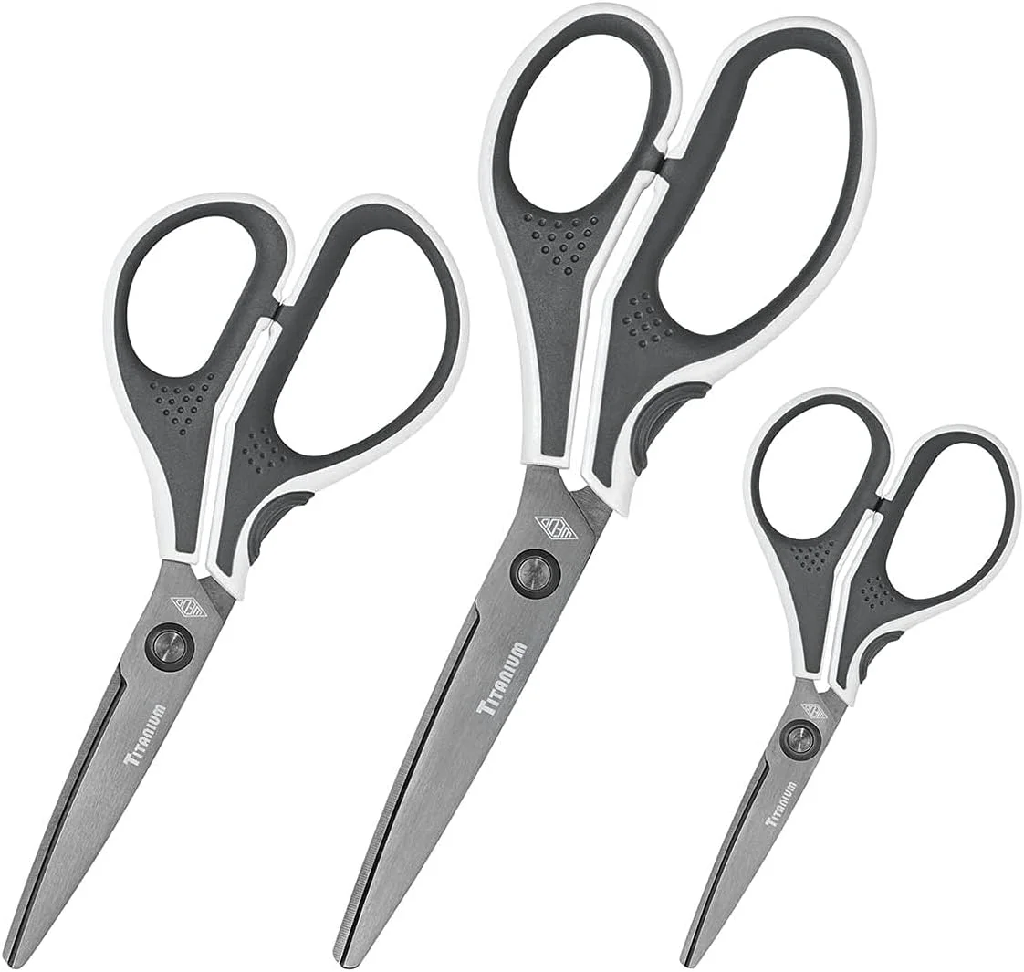 قیچی تیتان "Cut-it" ودئو مدل 986 7 با طول 17.5 سانتی متر قیچی تیتان "Cut-it" ودئو مدل 986 7 با طول 17.5 سانتی متر