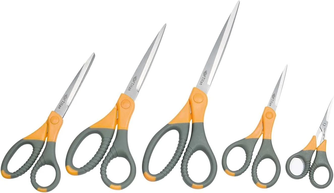 قیچی همه کاره تیتان WEDO EFCO 1803015، خاکستری/نارنجی، 11.5 سانتی متر قیچی همه کاره تیتان WEDO EFCO 1803015، خاکستری/نارنجی، 11.5 سانتی متر