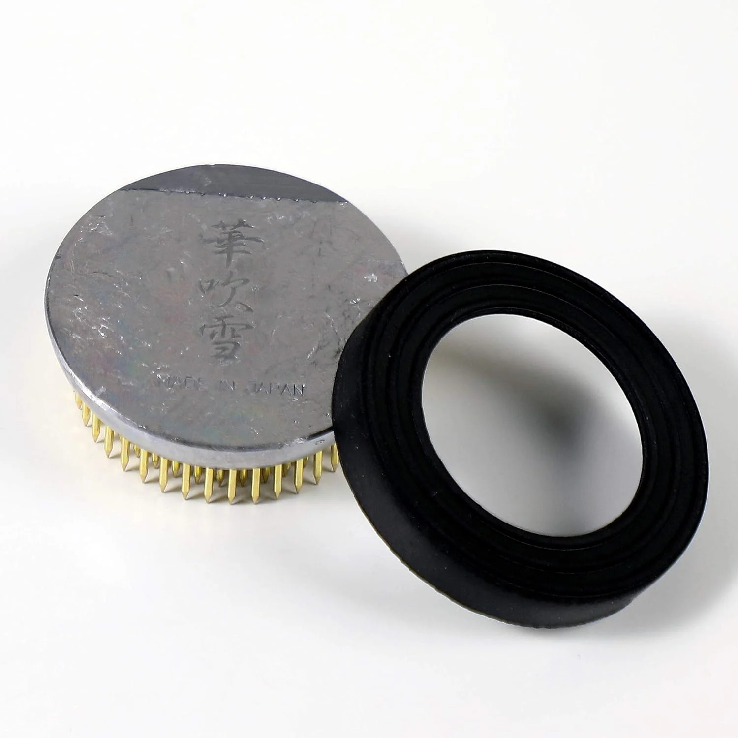 ست ابزار ضروری ایکibana وازاکورا 2 عددی ژاپنی ساخت ژاپن، کیت گل آرایی [قیچی Koryu + کنزان برنجی گرد 80 میلی متری]