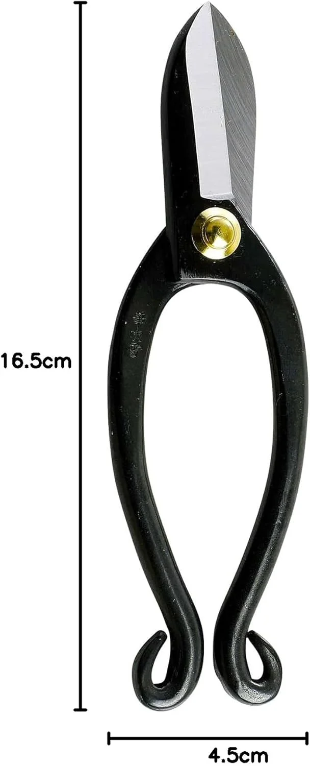 قیچی گل آرایی کلاسیک ایکنوبو وازاکورا 165 میلی متر ساخت ژاپن - مشکی قیچی گل آرایی کلاسیک ایکنوبو وازاکورا 165 میلی متر ساخت ژاپن - مشکی