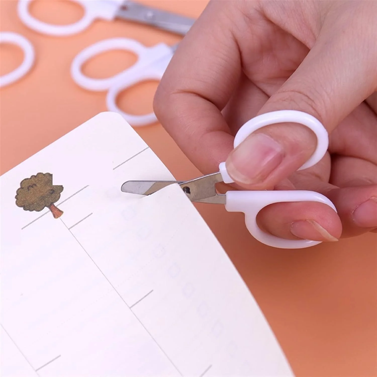 قیچی همه کاره WANAM، 5 عددی، مینی استیل ضد زنگ، قیچی خانگی، قیچی برش کاغذ اداری، قیچی تیز، ابزار برش قیچی DIY دانشجویی قیچی همه کاره WANAM، 5 عددی، مینی استیل ضد زنگ، قیچی خانگی، قیچی برش کاغذ اداری، قیچی تیز، ابزار برش قیچی DIY دانشجویی