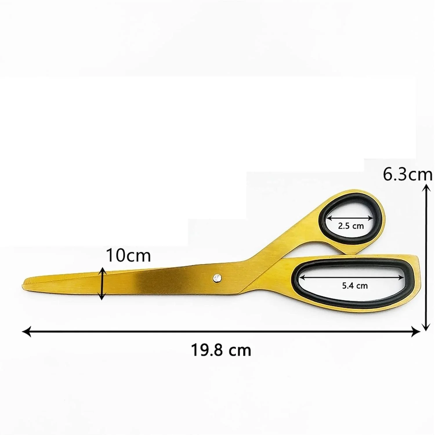 قیچی همه کاره WANAM، قیچی استیل ضد زنگ با برش نامتقارن، مناسب خیاطی، برش پارچه، گلدوزی، باز کردن نخ، برش روبان قیچی همه کاره WANAM، قیچی استیل ضد زنگ با برش نامتقارن، مناسب خیاطی، برش پارچه، گلدوزی، باز کردن نخ، برش روبان