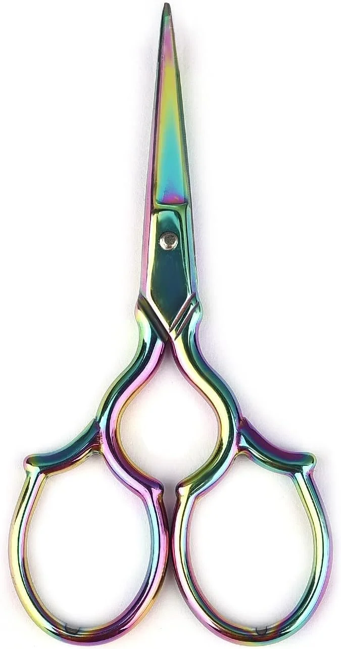 قیچی همه کاره WANAM، قیچی خیاطی استیل ضد زنگ، قیچی کوک متقاطع، قیچی گلدوزی نخ، ابزار خیاطی صنایع دستی قیچی همه کاره WANAM، قیچی خیاطی استیل ضد زنگ، قیچی کوک متقاطع، قیچی گلدوزی نخ، ابزار خیاطی صنایع دستی