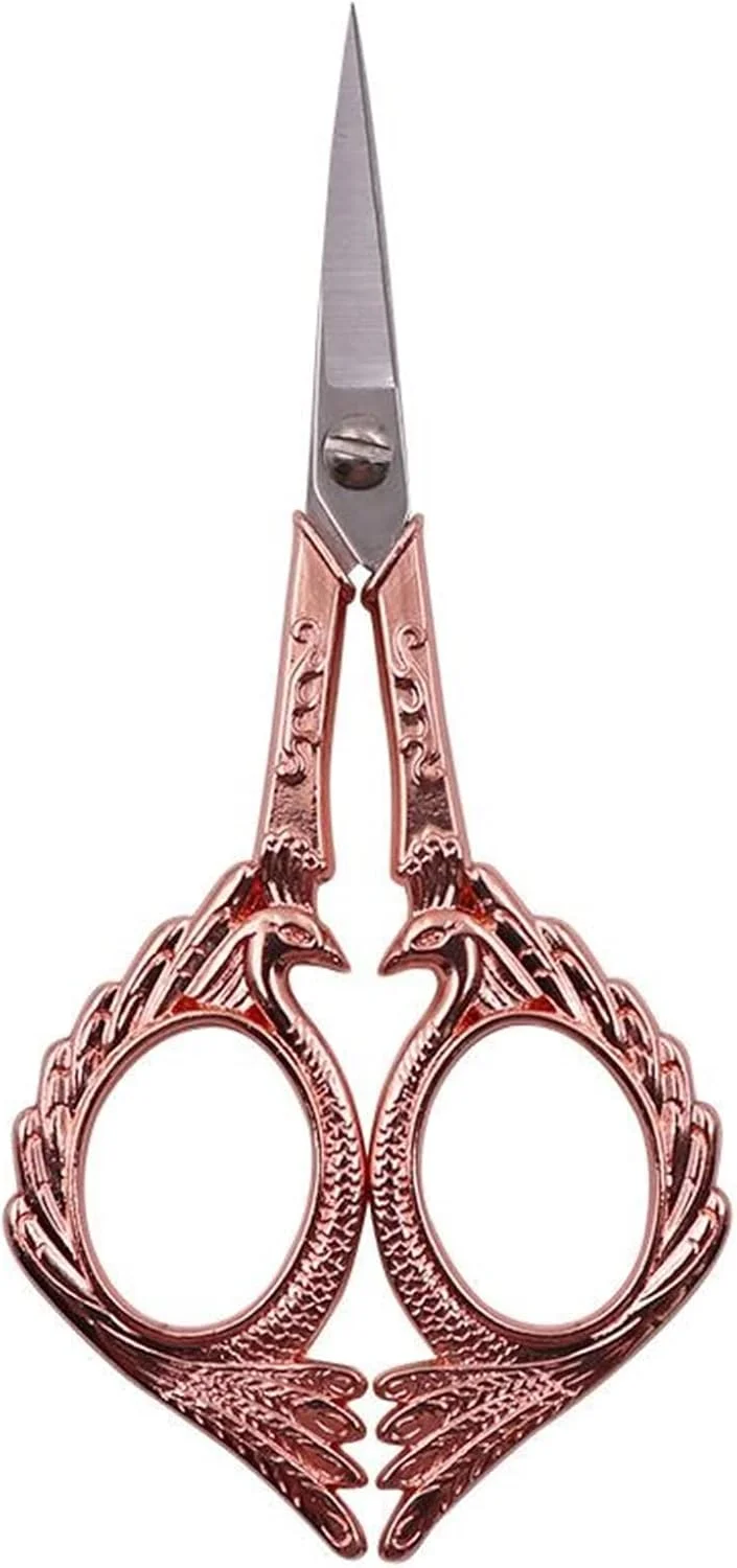 قیچی همه کاره استیل WANAM، قیچی خیاطی طلایی، قیچی گلدوزی، قیچی پارچه، ابزار خیاطی و کاردستی (رنگ: Hortel) قیچی همه کاره استیل WANAM، قیچی خیاطی طلایی، قیچی گلدوزی، قیچی پارچه، ابزار خیاطی و کاردستی (رنگ: Hortel)