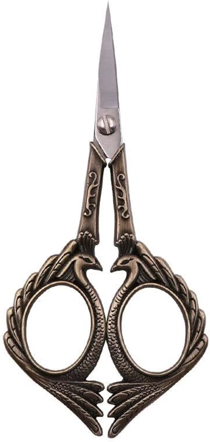 قیچی همه کاره WANAM استیل ضد زنگ طلایی، قیچی خیاطی، گلدوزی، قیچی پارچه، ابزار خیاطی (رنگ: Hortelé) قیچی همه کاره WANAM استیل ضد زنگ طلایی، قیچی خیاطی، گلدوزی، قیچی پارچه، ابزار خیاطی (رنگ: Hortelé)