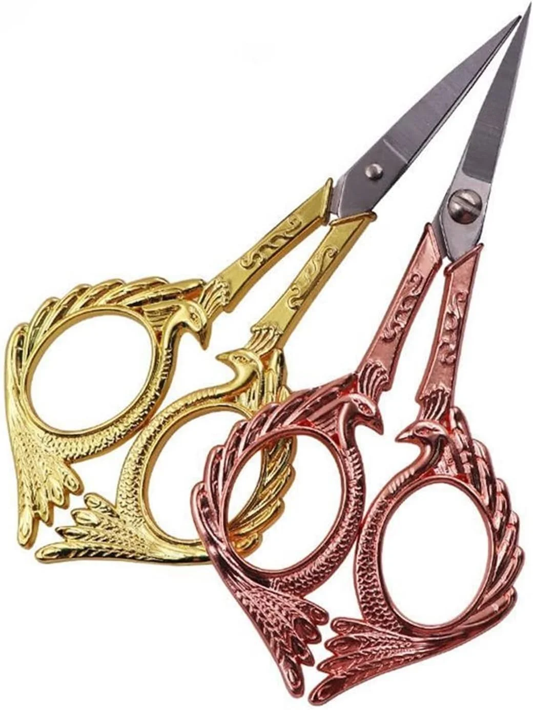 قیچی همه کاره WANAM استیل ضد زنگ طلایی، قیچی خیاطی، گلدوزی، قیچی پارچه، ابزار خیاطی (رنگ: Hortelé) قیچی همه کاره WANAM استیل ضد زنگ طلایی، قیچی خیاطی، گلدوزی، قیچی پارچه، ابزار خیاطی (رنگ: Hortelé)