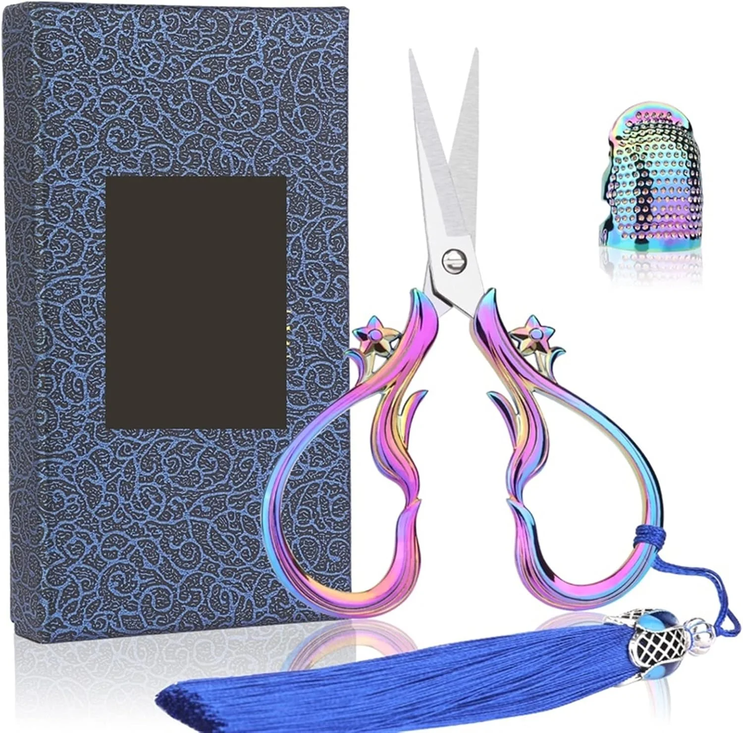 قیچی همه کاره WANAM، قیچی خیاطی گل، قیچی خیاطی، هدیه گلدوزی، کوک متقاطع خانگی