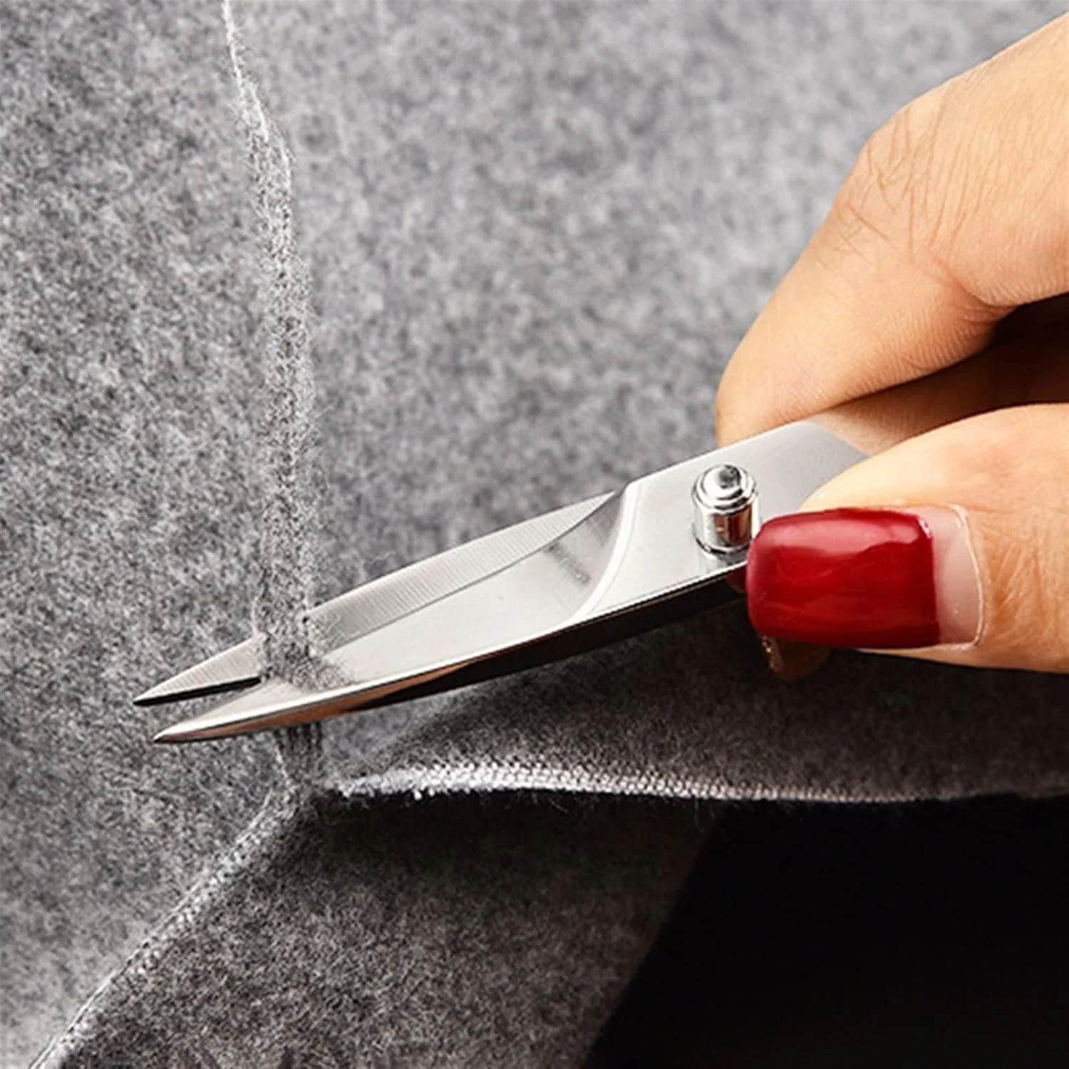 قیچی همه کاره WANAM با سر گرد، قیچی پلاستیکی، لوازم برش کاغذ قیچی همه کاره WANAM با سر گرد، قیچی پلاستیکی، لوازم برش کاغذ